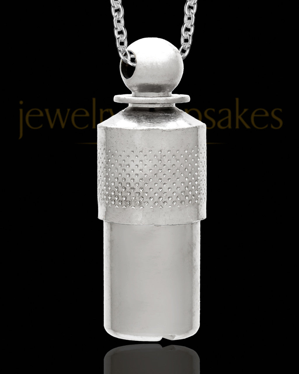 Men's Silver Plated Wonder Memorial Pendant