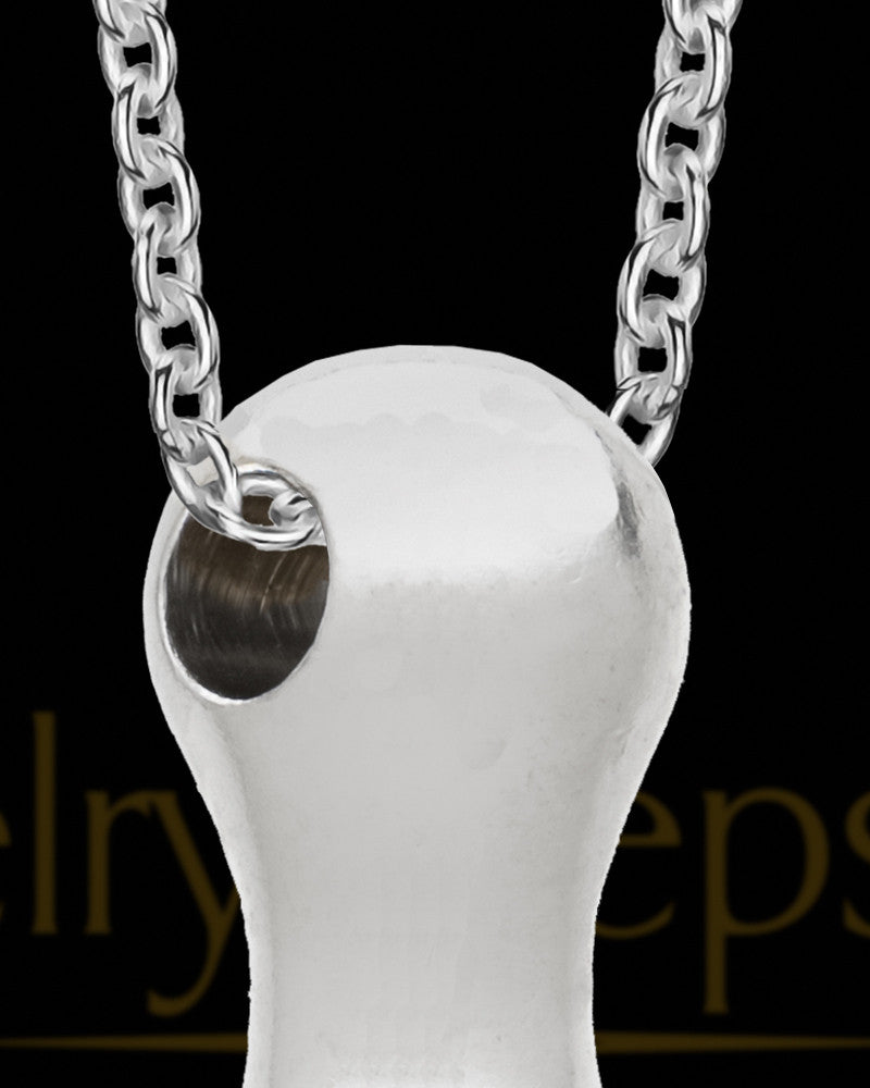 Men's Silver Plated Delight Urn Jewelry