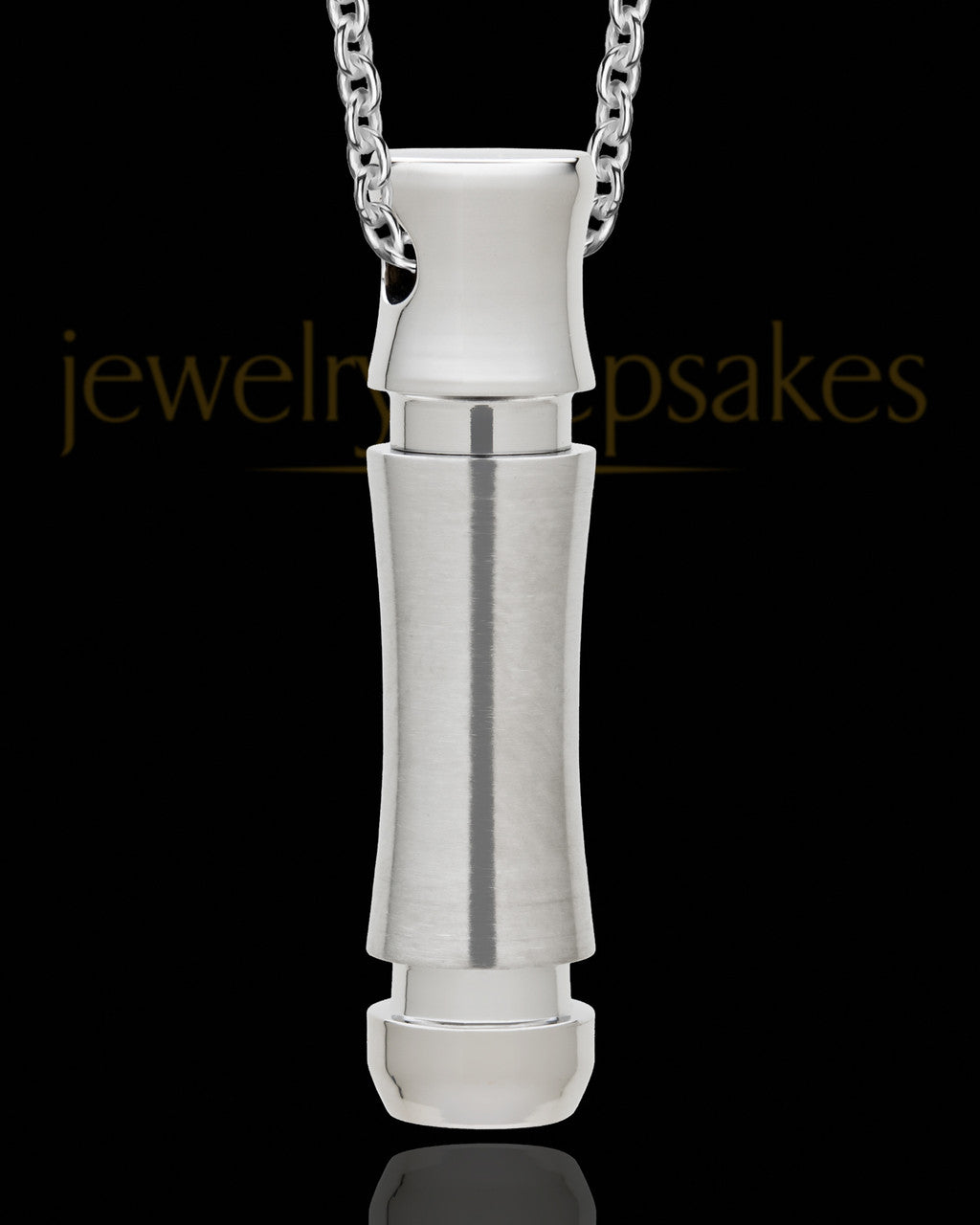 Men's Steel Mighty Cylinder Urn Pendant