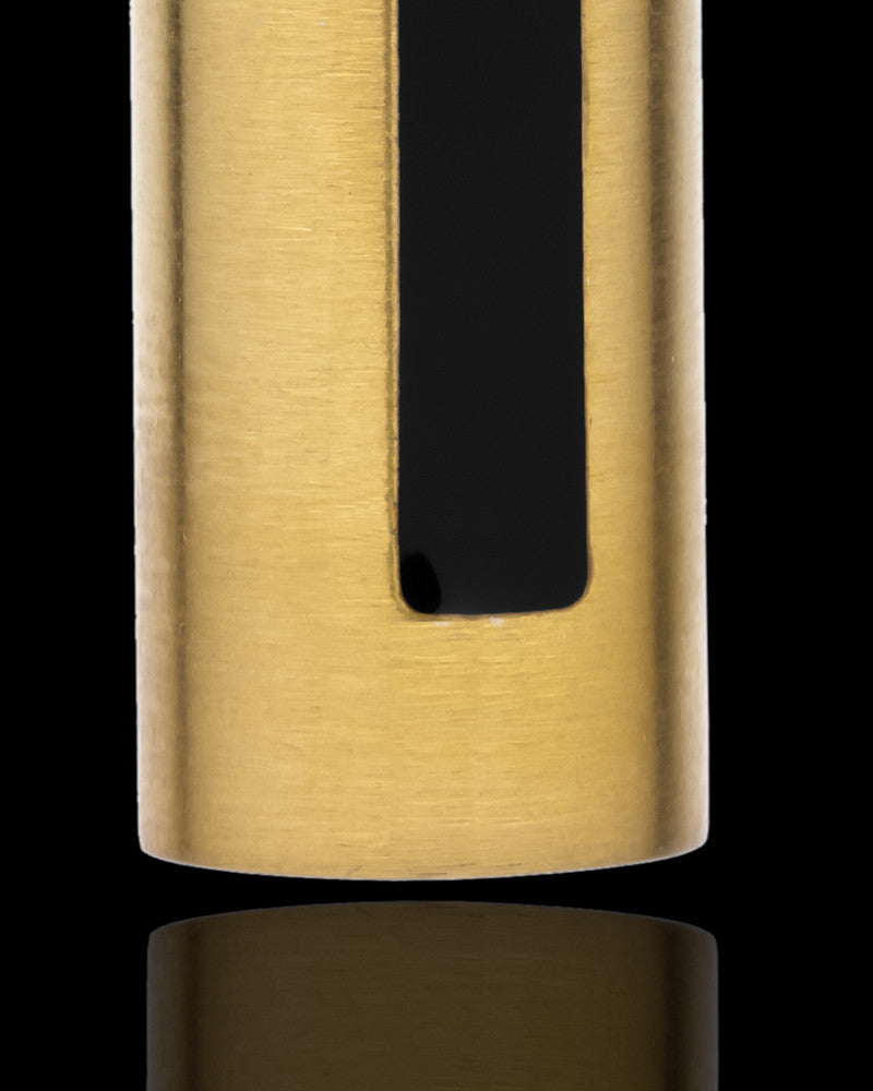 Men's Spirited Gold Plated Cylinder Urn Pendant