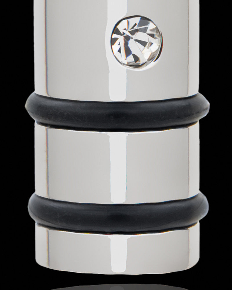 Men's Silver Determination Cylinder Cremation Jewelry