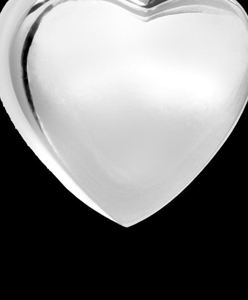 Urn Locket Small Heart - Sterling Silver