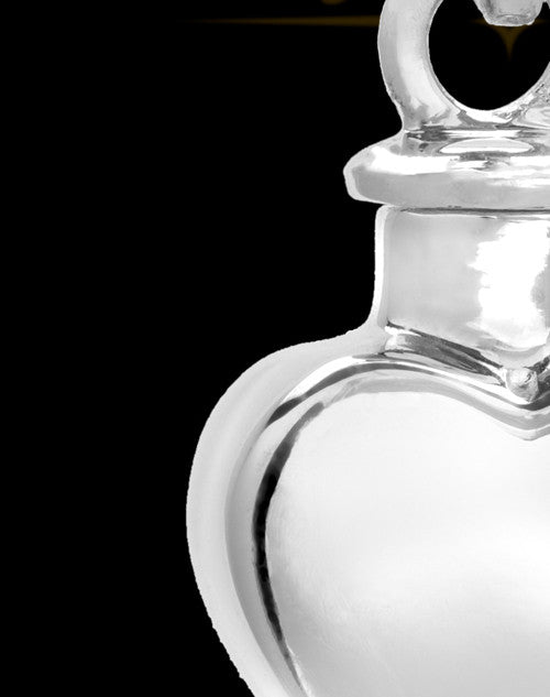 Urn Locket Small Heart - Sterling Silver