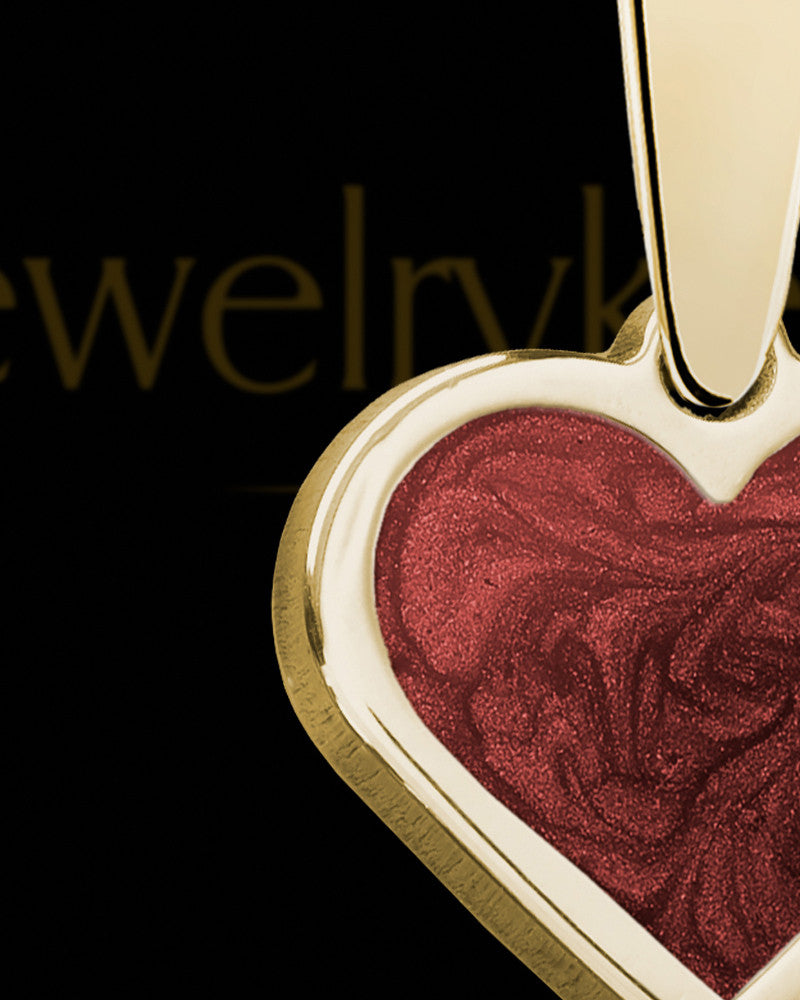 Sweet Heart Gold Ash Jewelry