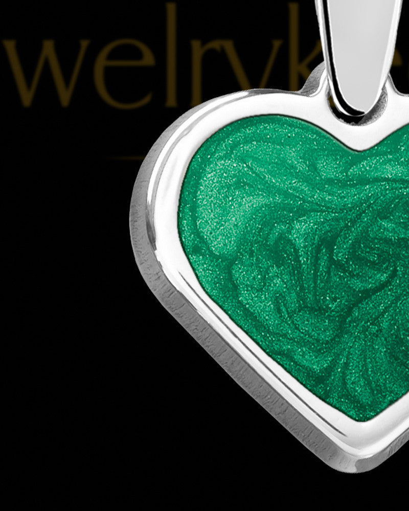 Verdant Heart Silver Ash Jewelry