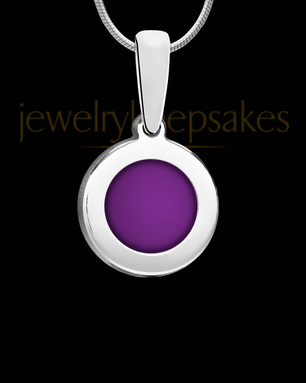 Kind Round Silver Ash Jewelry