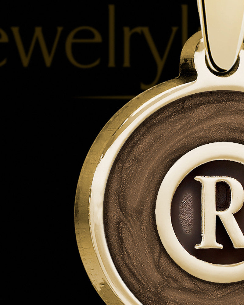 Noble Initial Gold Ash Jewelry