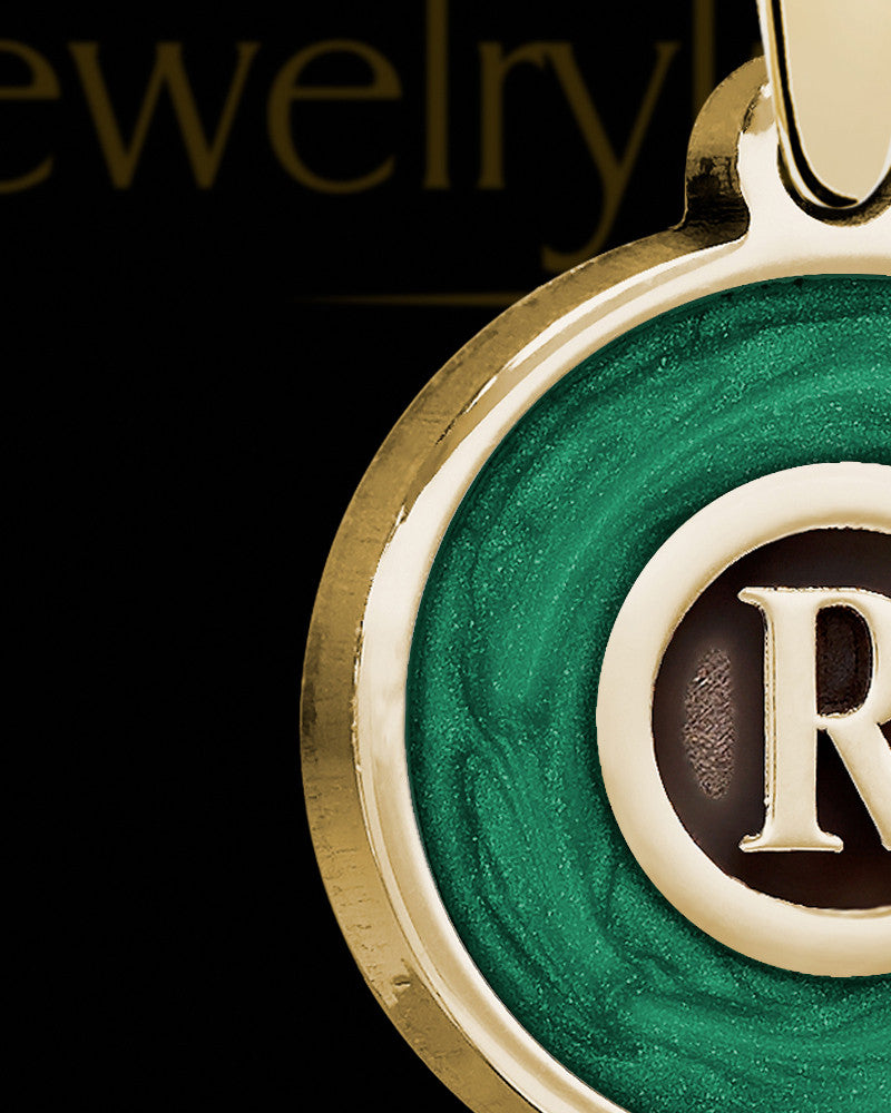Exhilarated Initial Gold Ash Jewelry