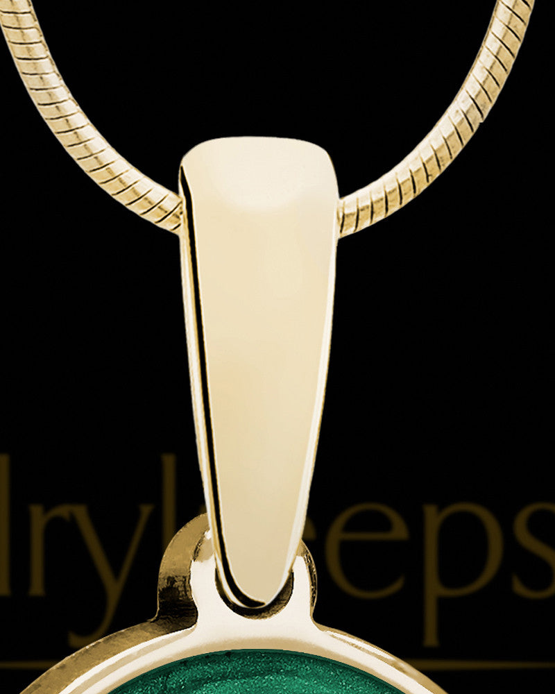 Exhilarated Initial Gold Ash Jewelry