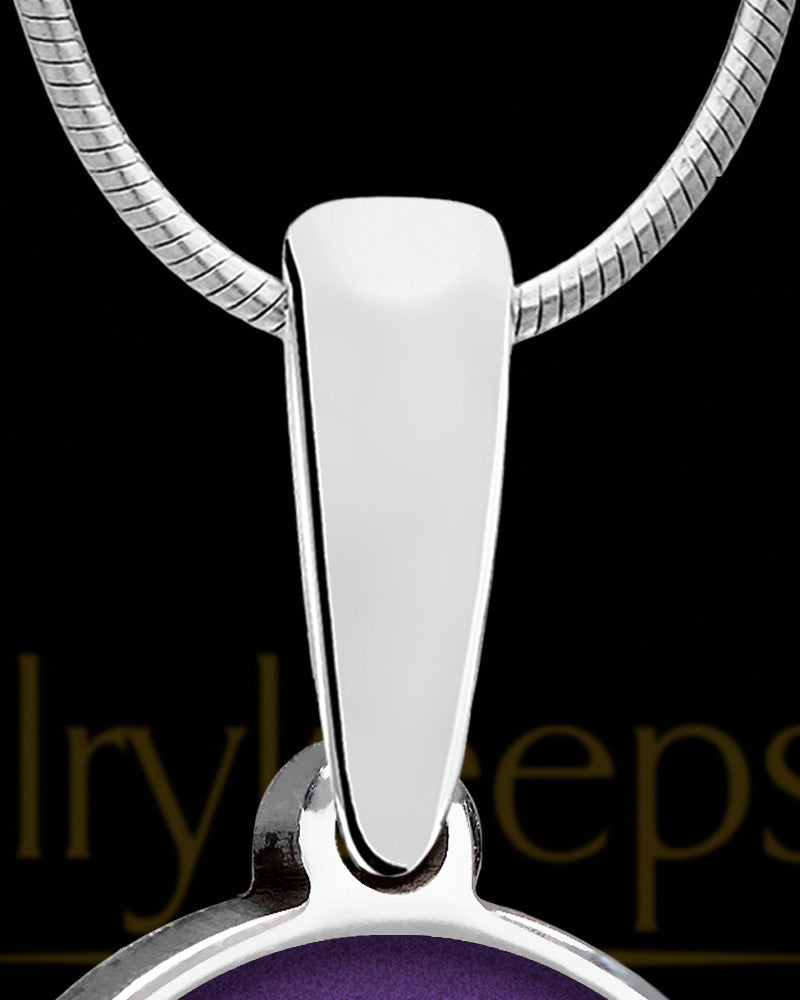 Solid 14K White Gold Lovely Initial Ash Jewelry