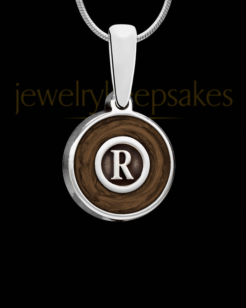 Magnificent Initial Silver Ash Jewelry