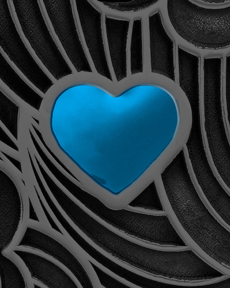Beryl Boxed Heart Black Ash Jewelry