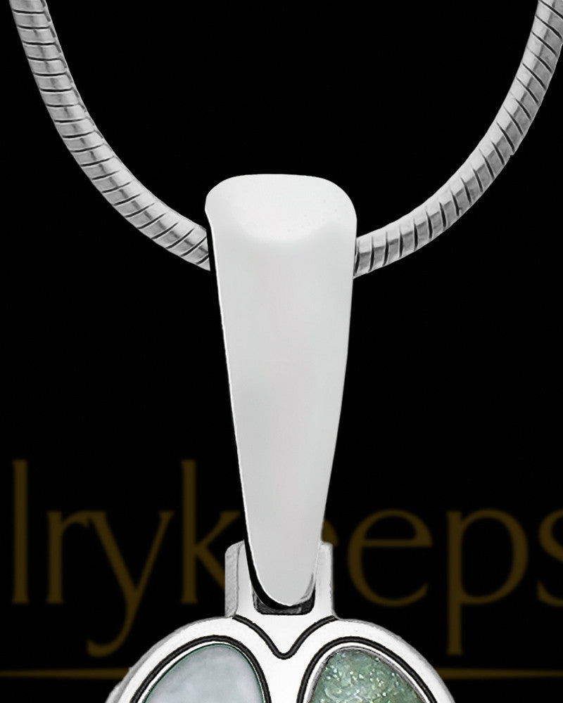 Imprinted Memories Paw Silver Ash Jewelry
