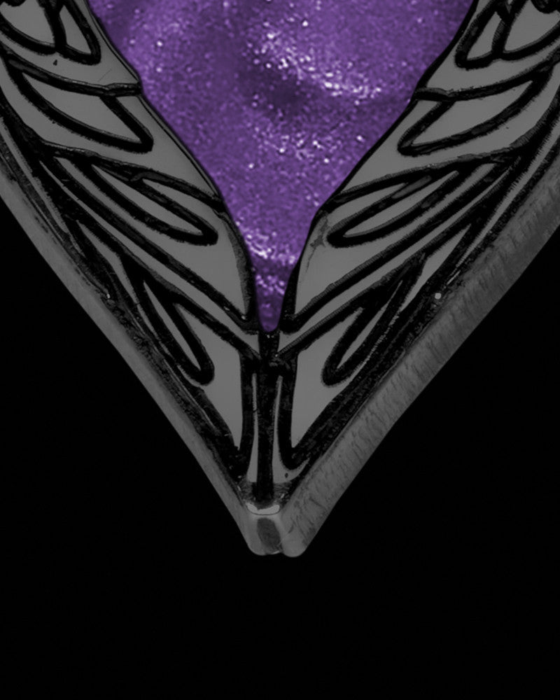 Heart In Flight Black Finish Ash Jewelry