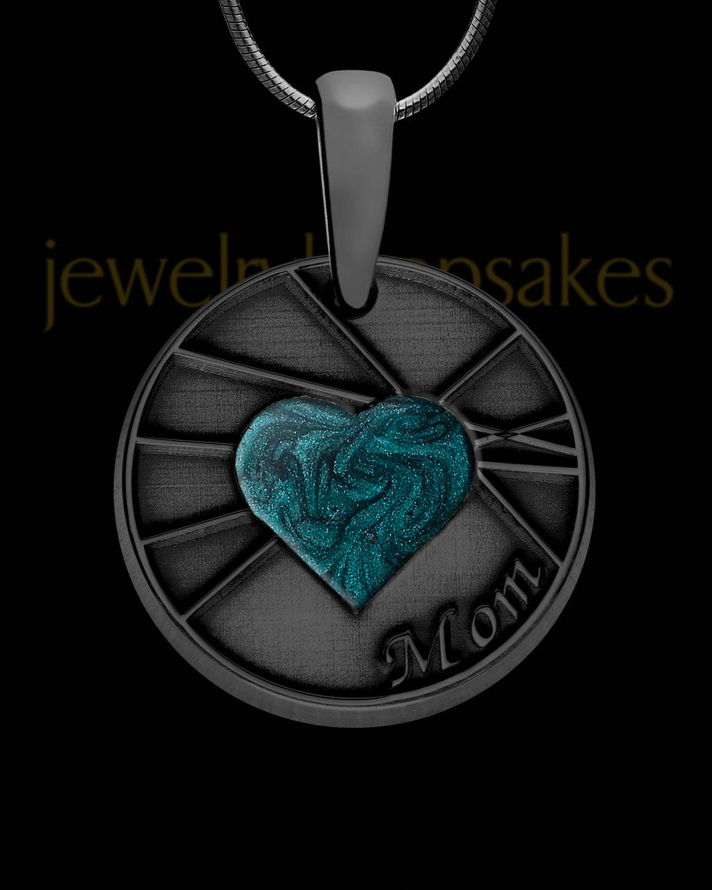 Paisley Black Finish Ash Jewelry