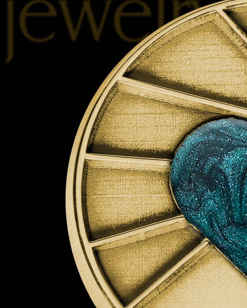 Vista View Gold Plated Ash Jewelry