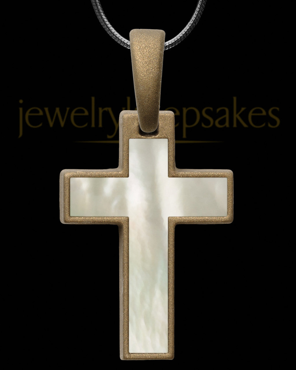 Matisse Cross Bronze Finish Ash Jewelry