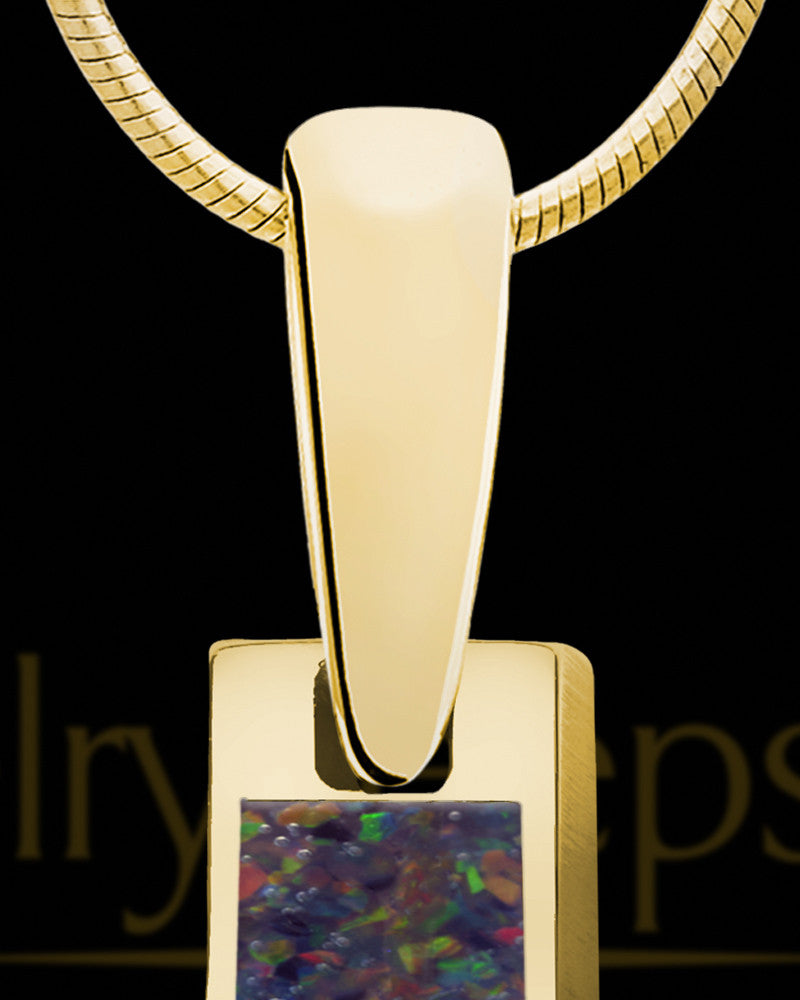 Solid 14K Gold Solaris Cross Ash Jewelry