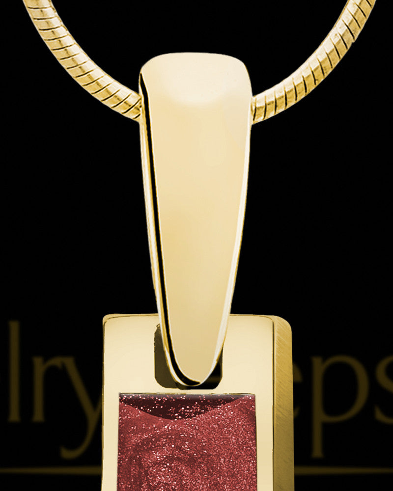 Shangrila Cross Gold Plated Ash Jewelry