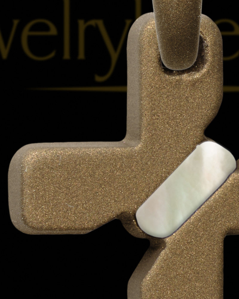 Calabria Cross Bronze Finish Ash Jewelry