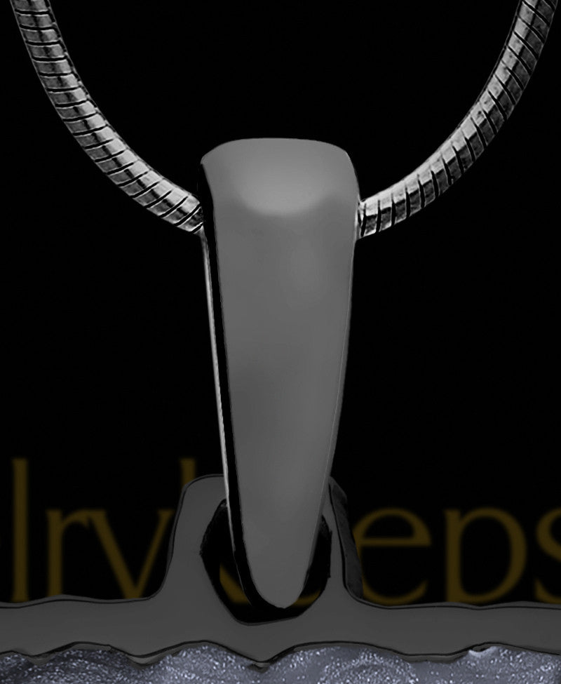 Pinnacle Rectangle Black Finish Ash Jewelry