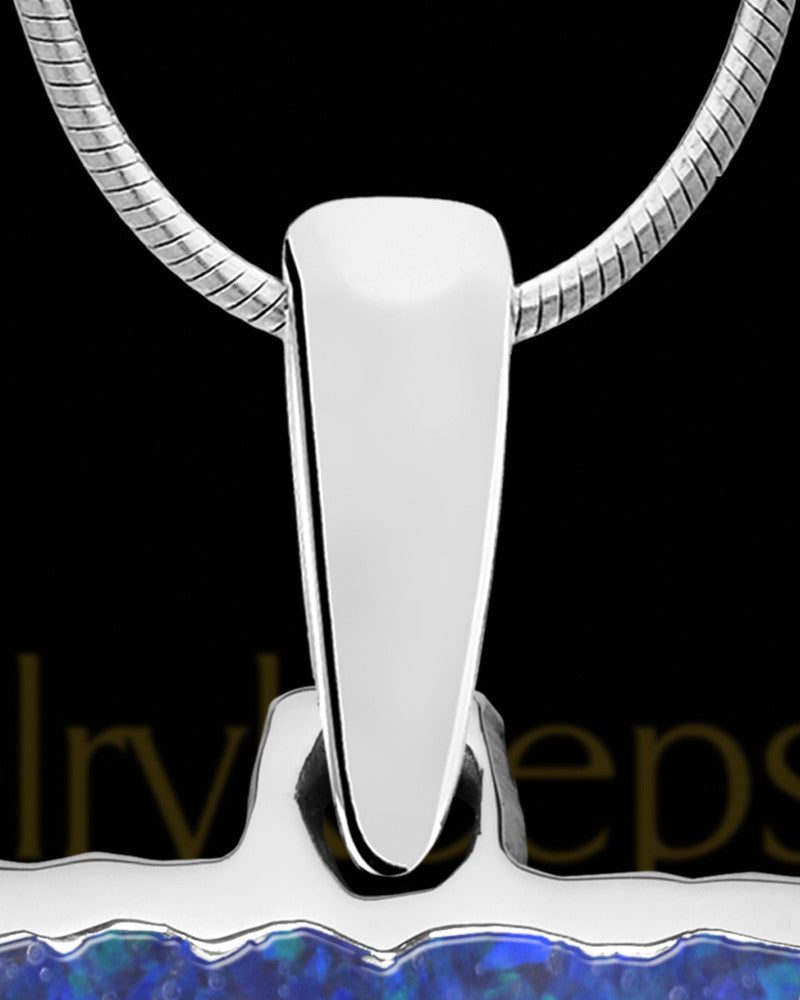 Lodgepole Rectangle Silver Ash Jewelry