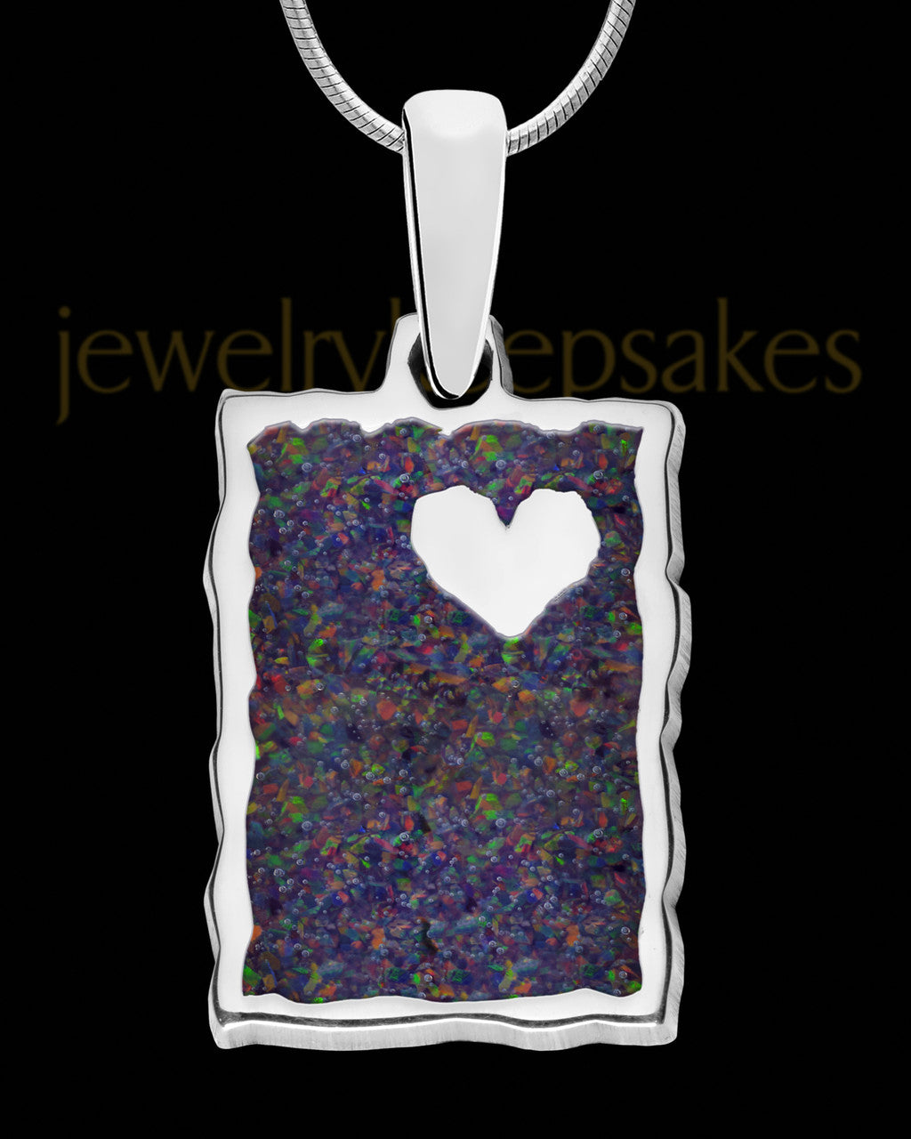 Emmett Rectangle Silver Ash Jewelry