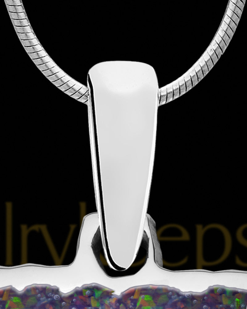 Emmett Rectangle Silver Ash Jewelry