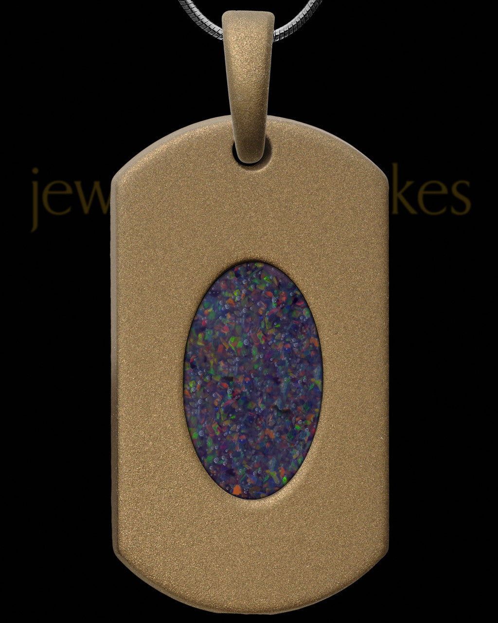 Rocky Point Tag Bronze Finish Ash Jewelry