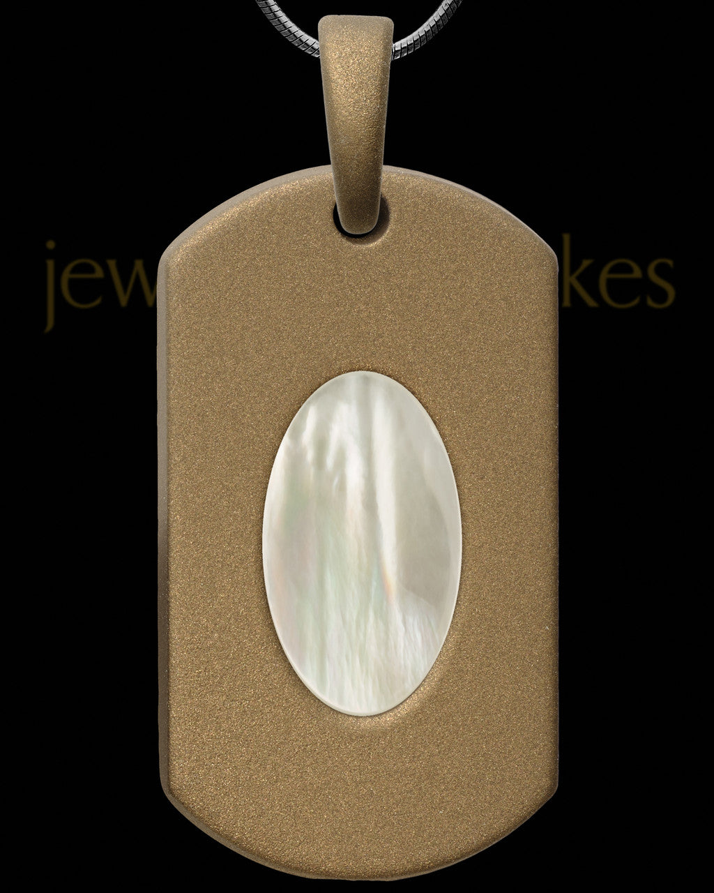 Horizon Tag Bronze Finish Ash Jewelry