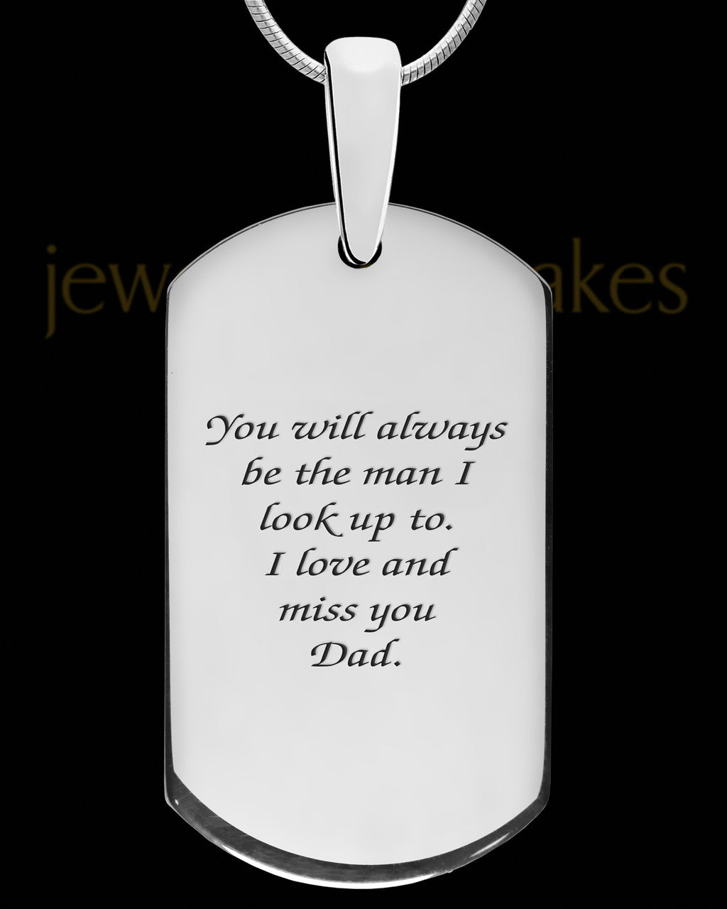 Gentilly Tag Silver Ash Jewelry