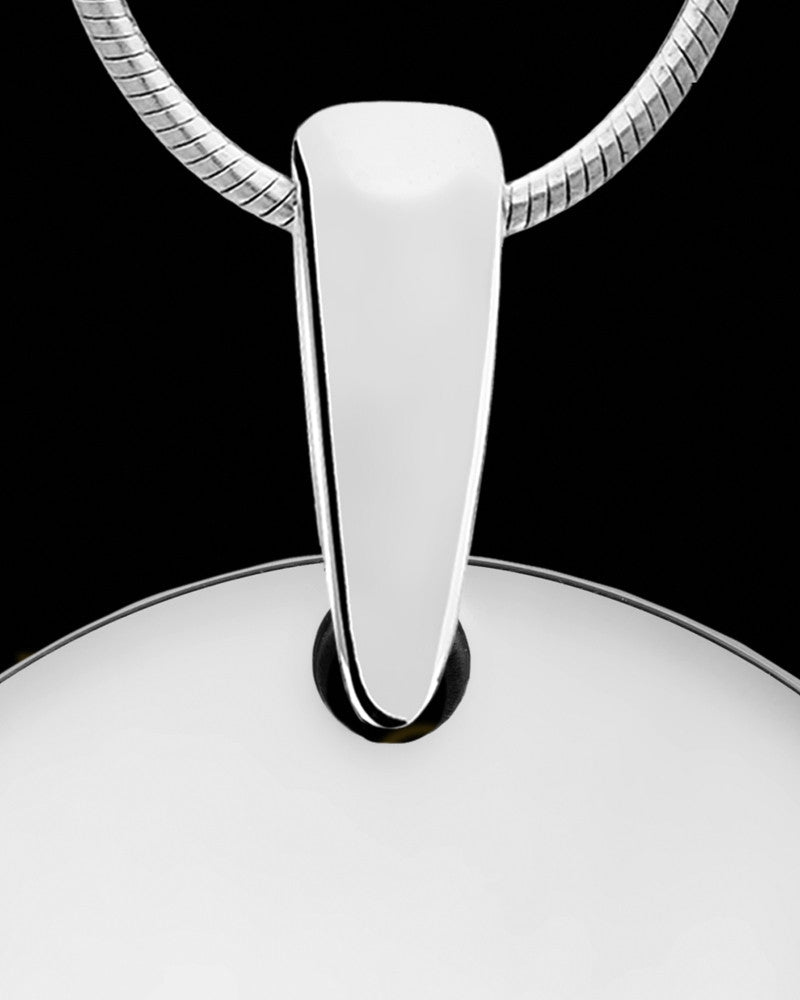 Solid 14K White Gold Gentilly Tag Ash Jewelry