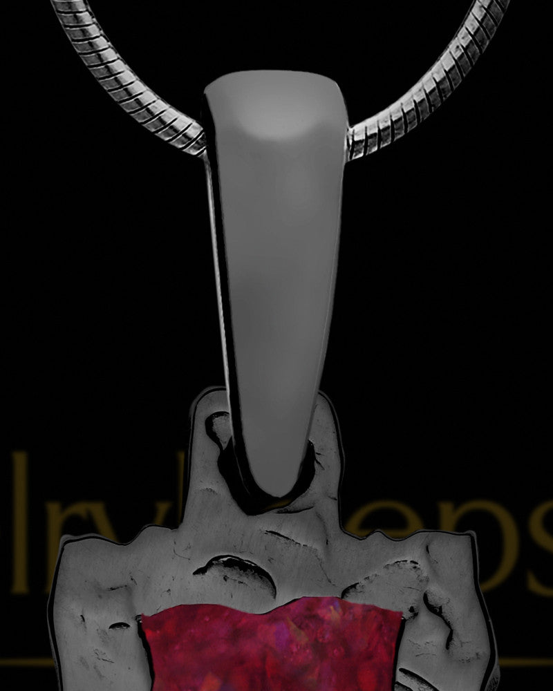 Floweree Extended Bar Black Finish Ash Jewelry