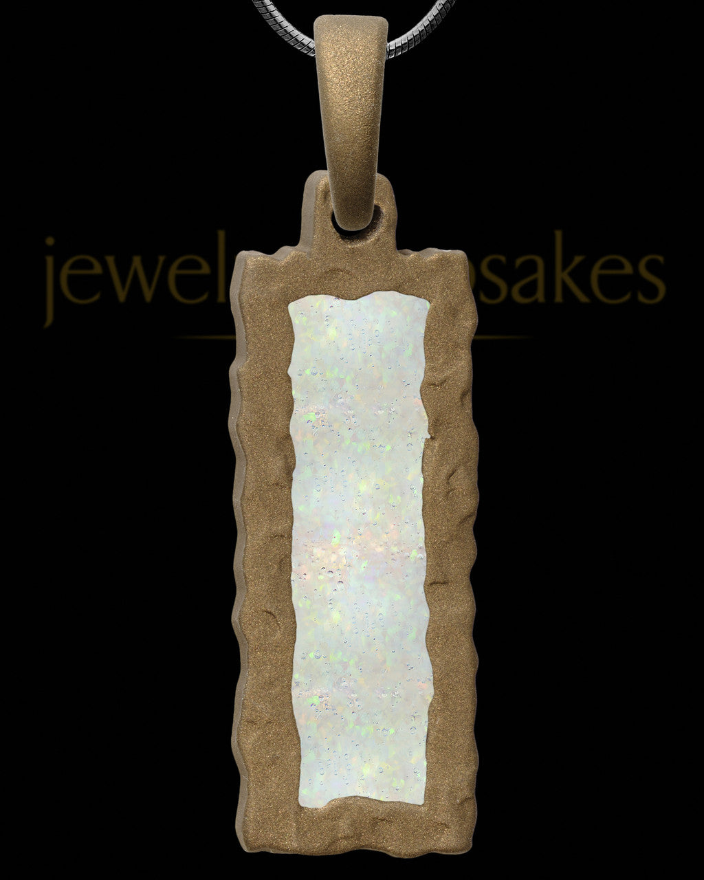 Golden Messenger Extended Bar Bronze Finish Ash Jewelry
