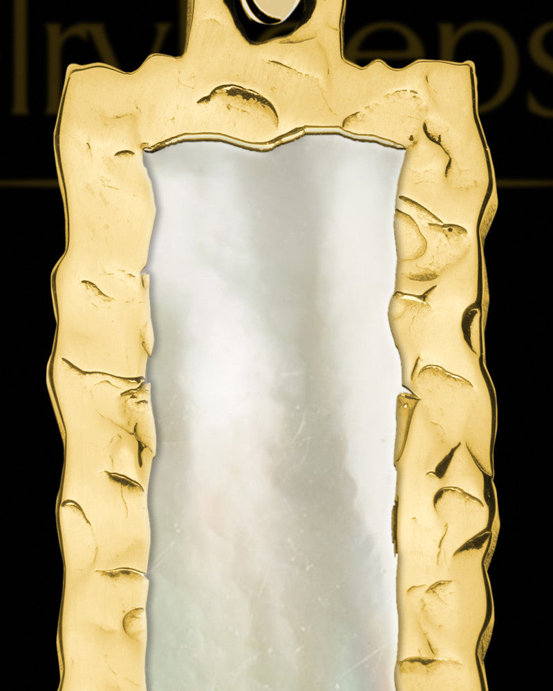 Solid 14K Gold Creston Extended Bar Ash Jewelry