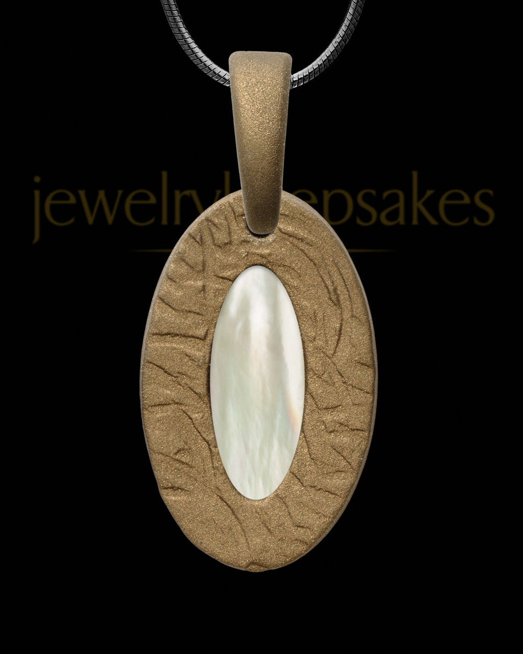Summit Oval Bronze Finish Ash Jewelry