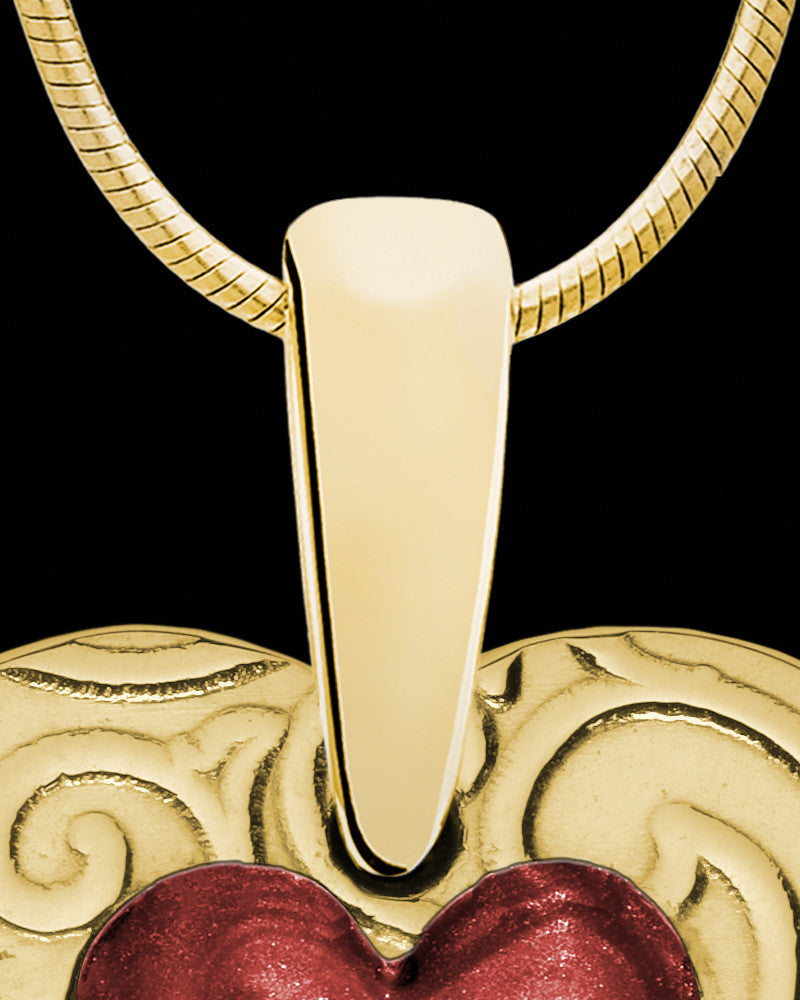 Belknap Heart Gold Plated Ash Jewelry
