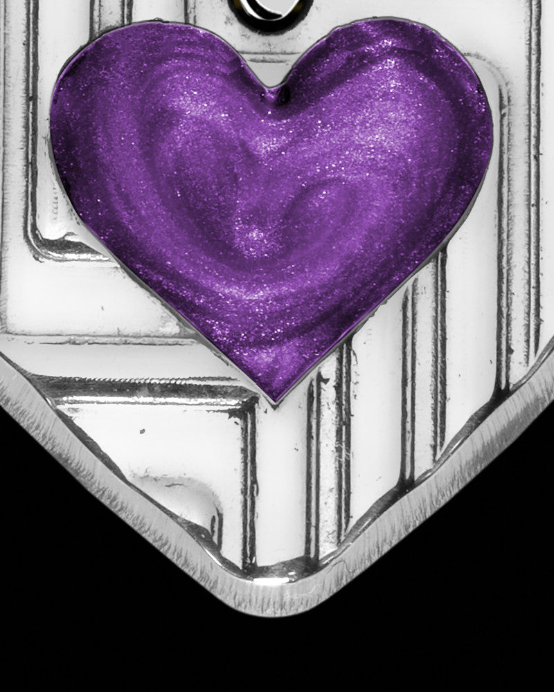 Silvertip Heart Silver Ash Jewelry