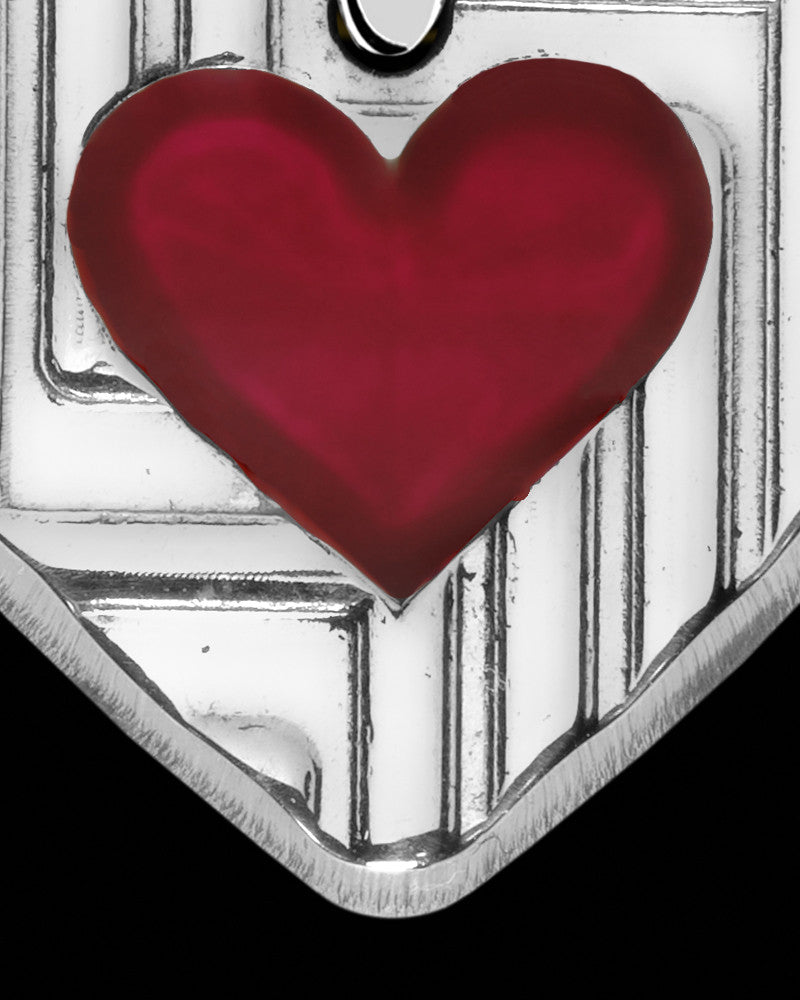 Addison Heart Silver Ash Jewelry