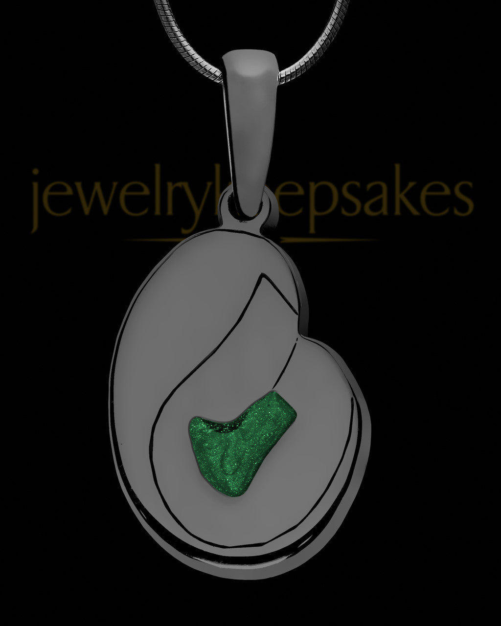 Together Forever Black Finish with Olive Ash Jewelry