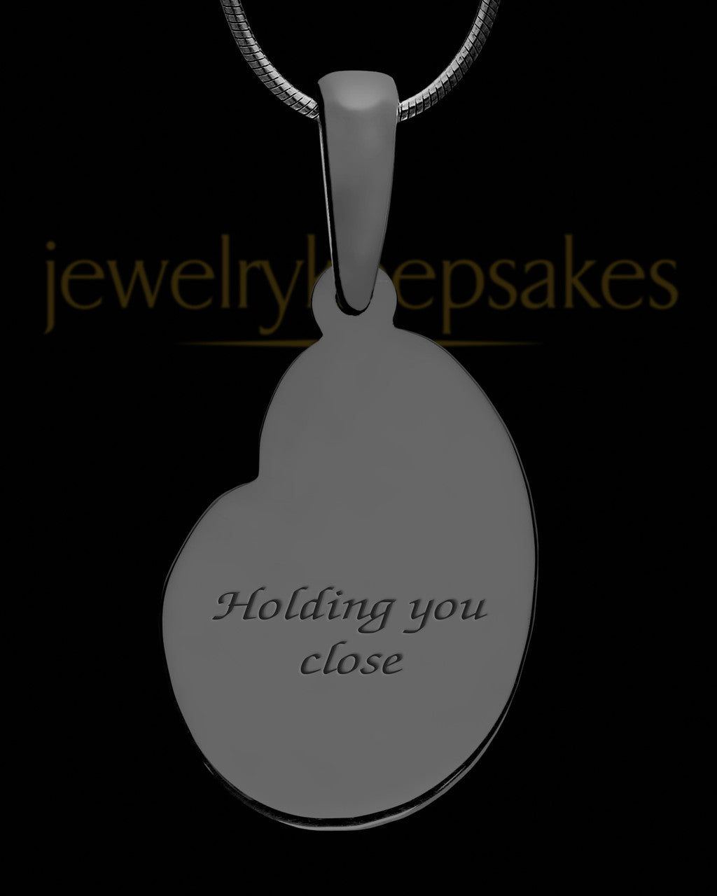 Together Forever Black Finish with Coffee Ash Jewelry