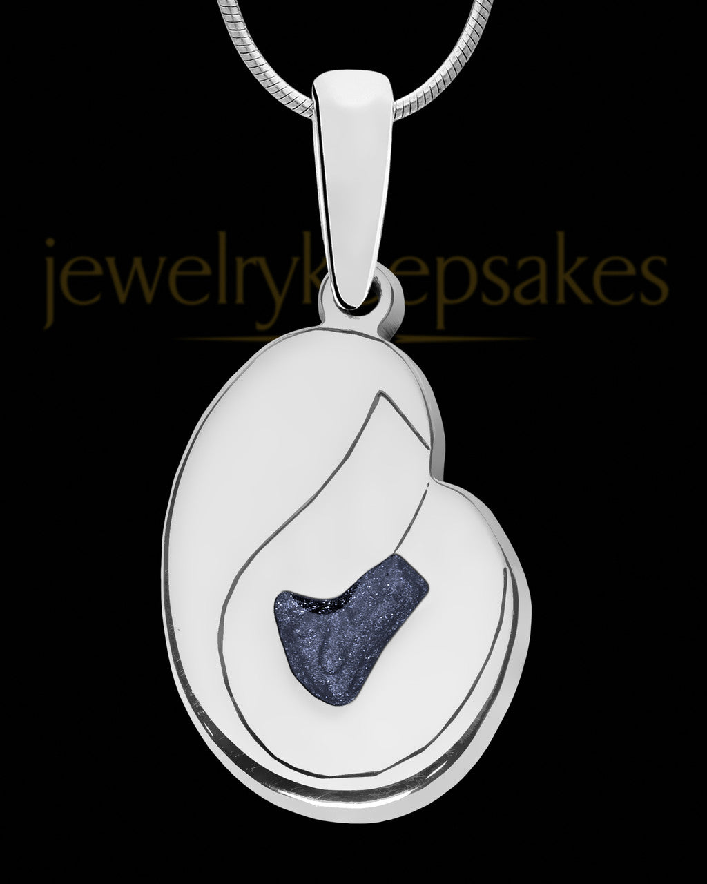 Together Forever Silver with Graphite Ash Jewelry