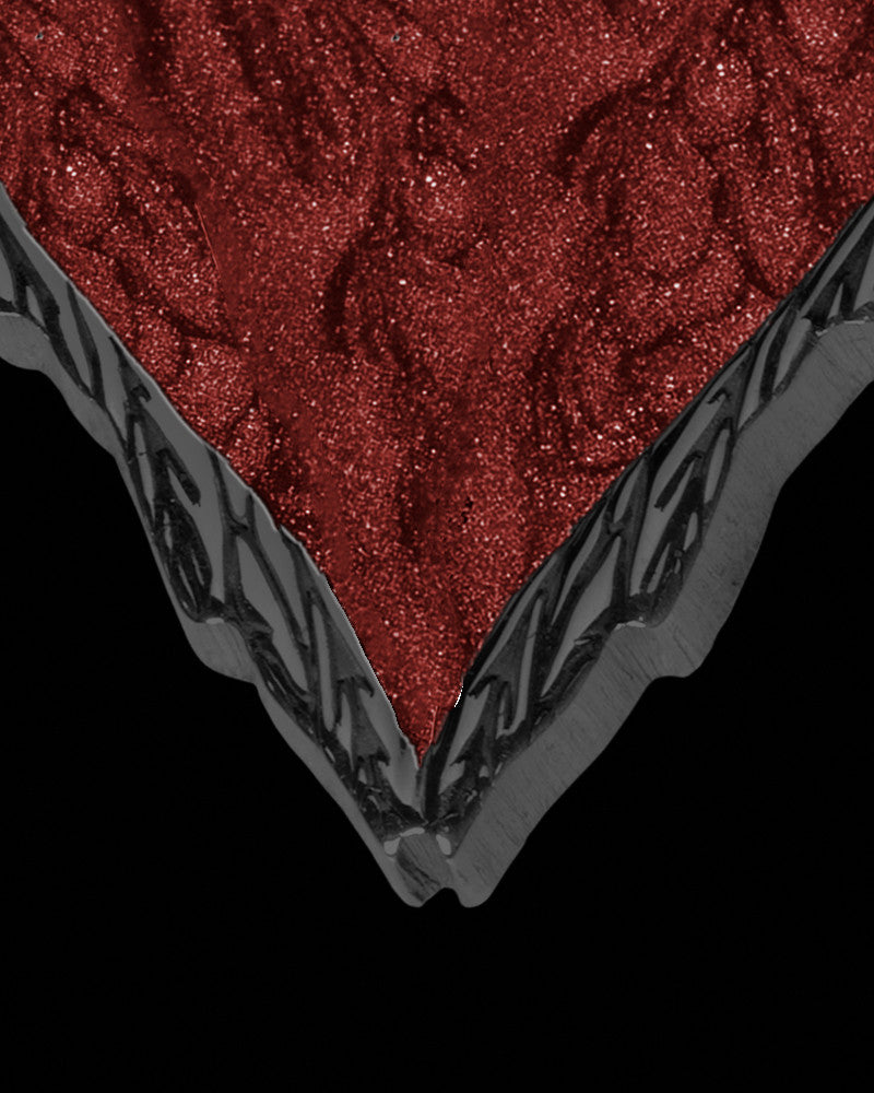 Ainley Heart Black Finish Ash Jewelry