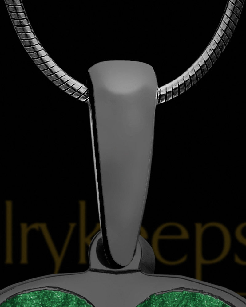 Aspen Heart Black Finish Ash Jewelry