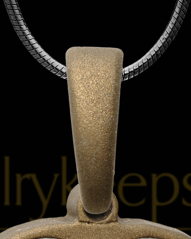 Dante Heart Bronze Finish Ash Jewelry