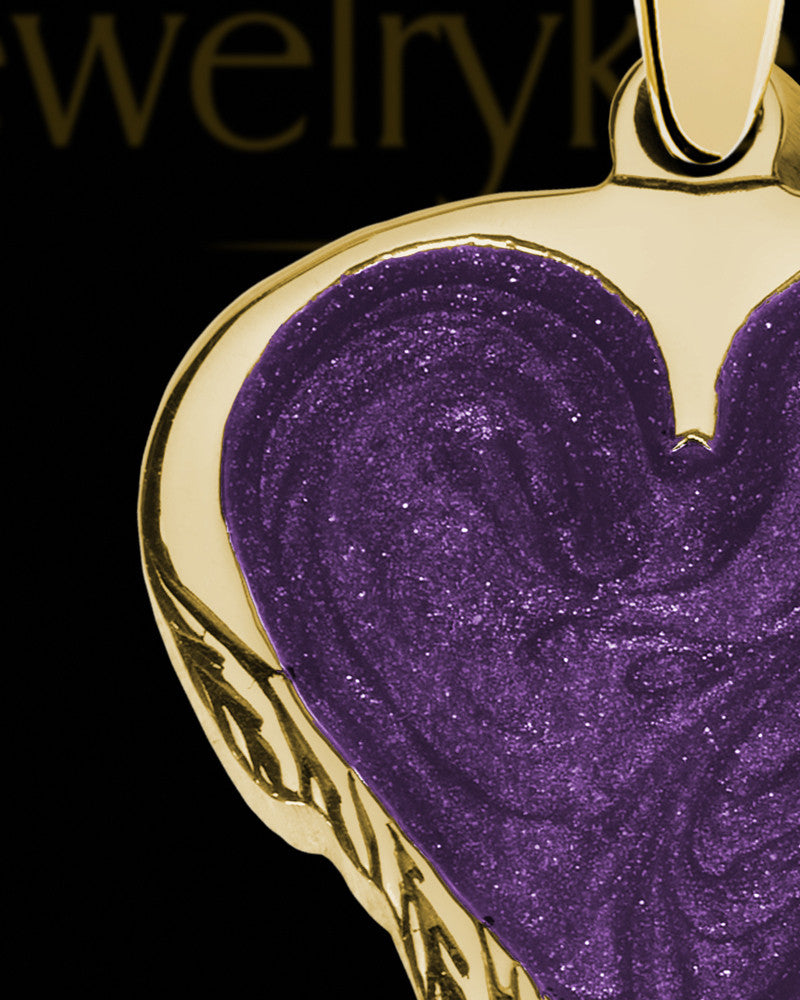 Northview Heart Gold Plated Ash Jewelry
