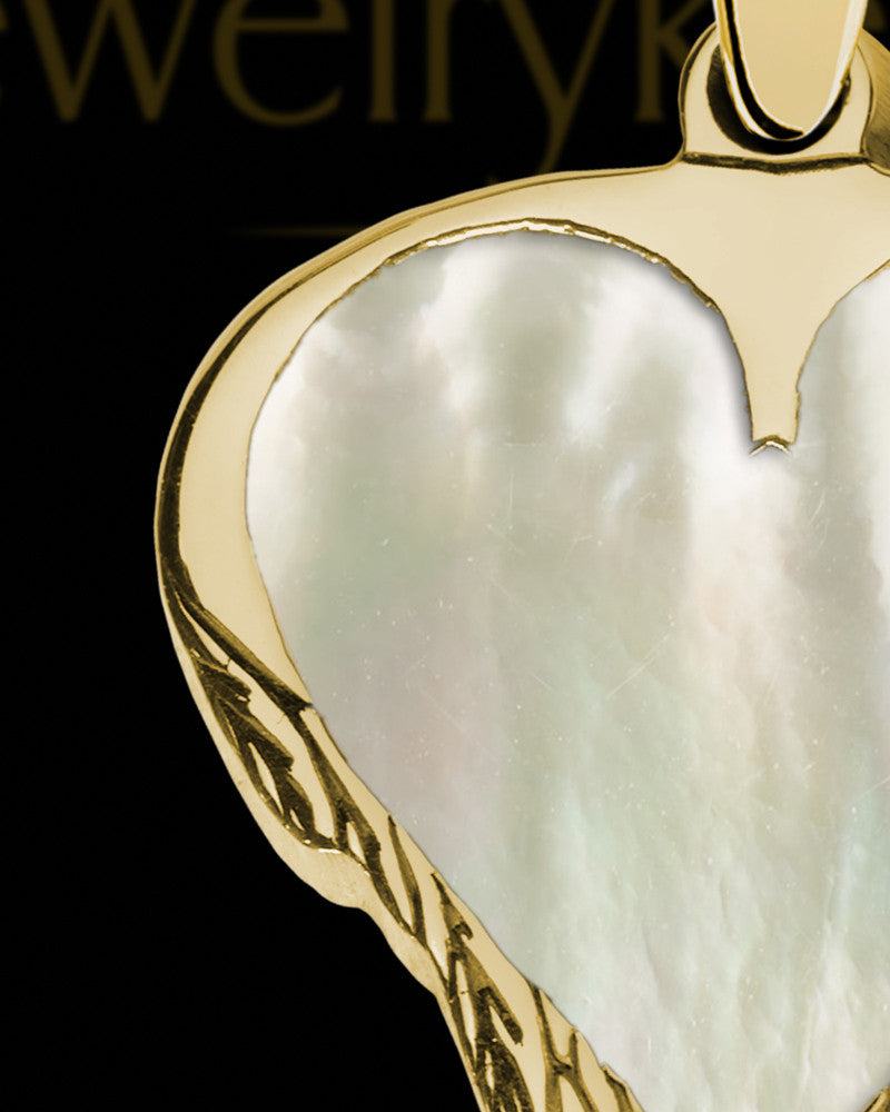 Jamison Heart Gold Plated Ash Jewelry
