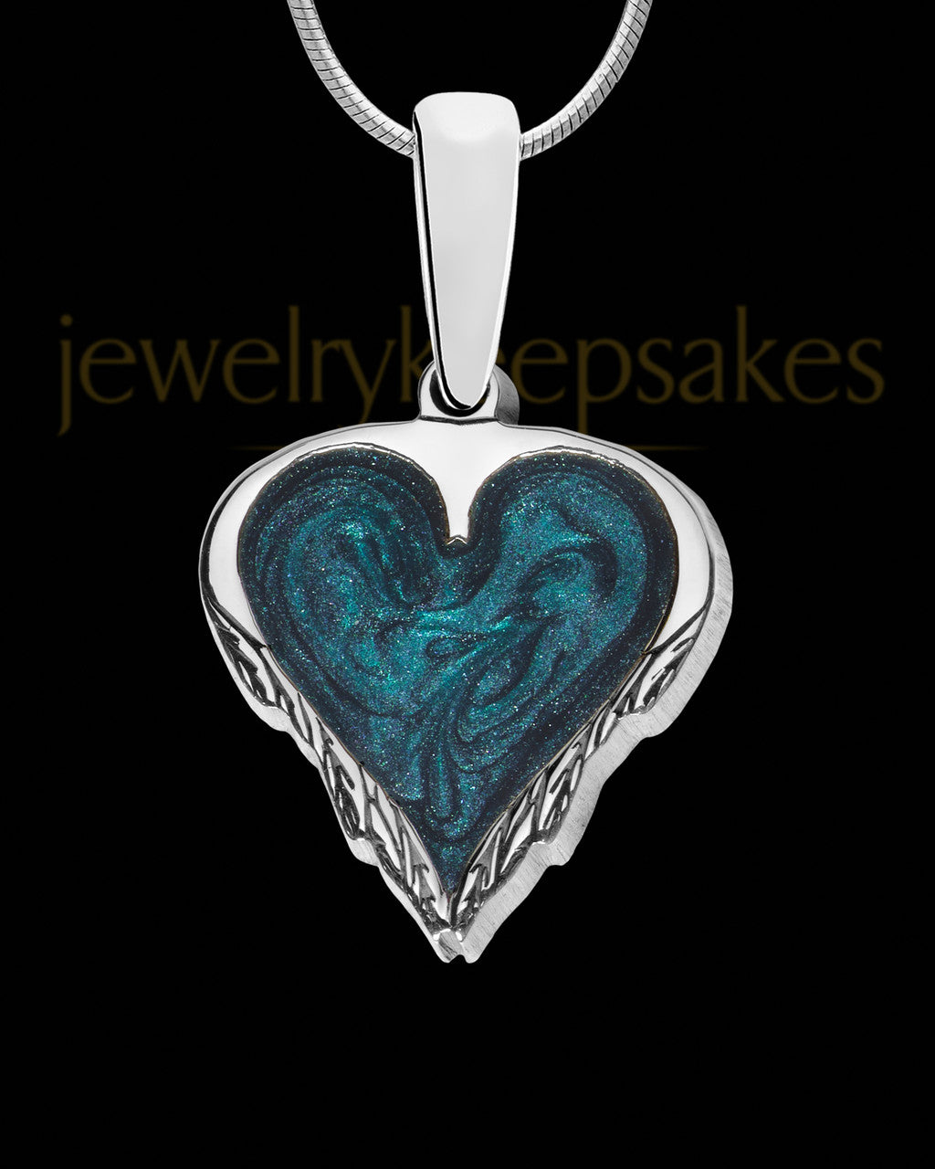 Kimball Heart Silver Ash Jewelry