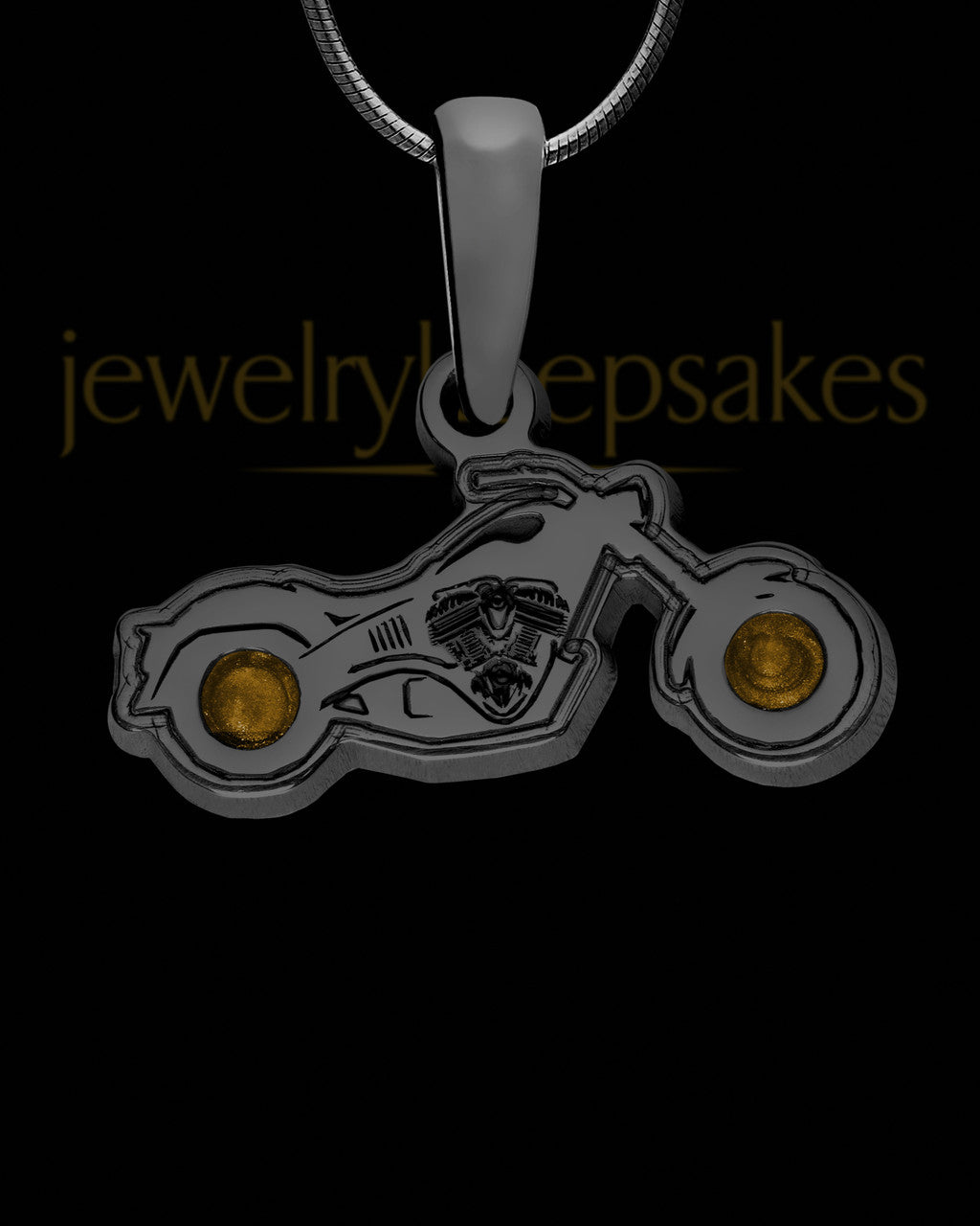 Eternal Highway Black Finish Ash Jewelry