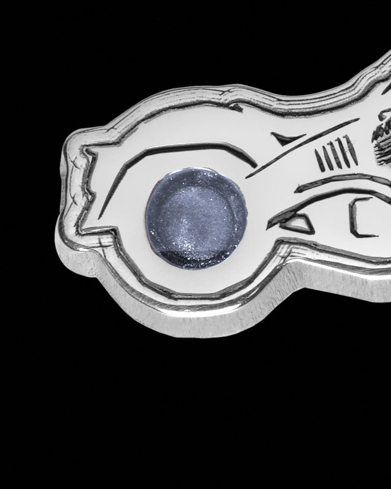Solid 14K White Gold Eternal Highway Ash Jewelry